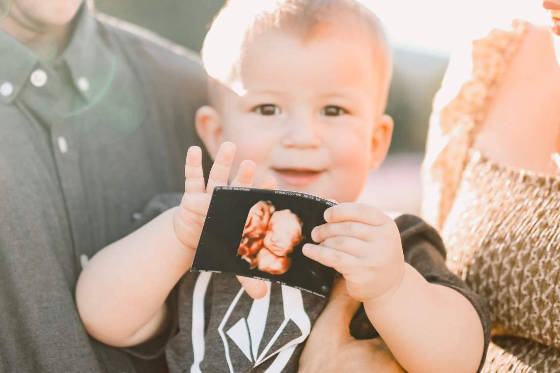 Luke is going to be a BIG Brother!